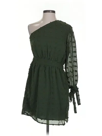Pre-owned Btfbm Casual Dress In Green