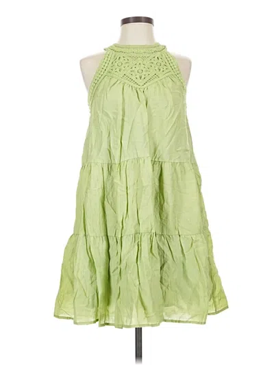 Pre-owned Btfbm Casual Dress In Green