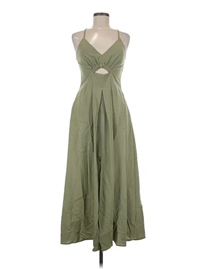Pre-owned Btfbm Casual Dress In Green