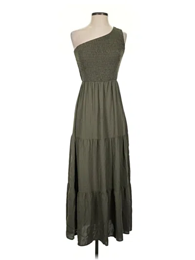 Pre-owned Btfbm Casual Dress In Green