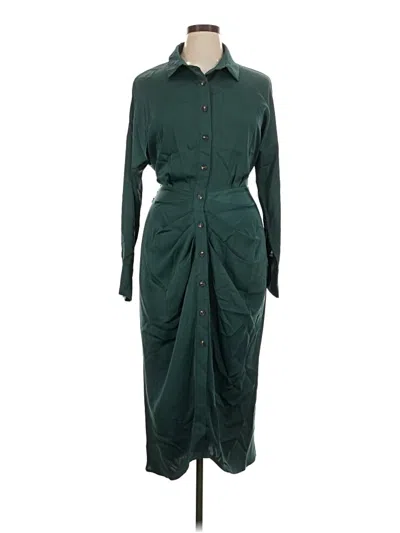Pre-owned Btfbm Casual Dress In Green