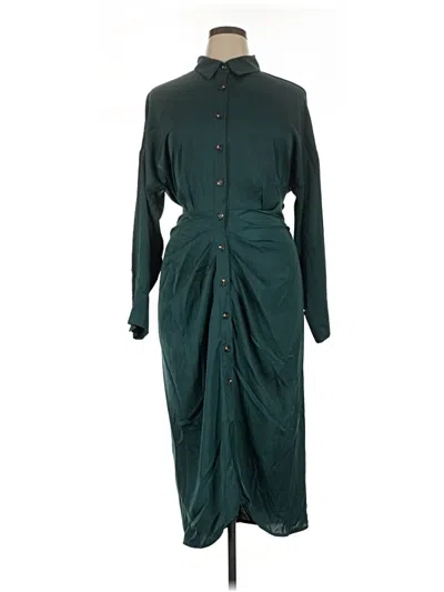 Pre-owned Btfbm Casual Dress In Green