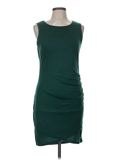 Pre-owned Btfbm Casual Dress In Green