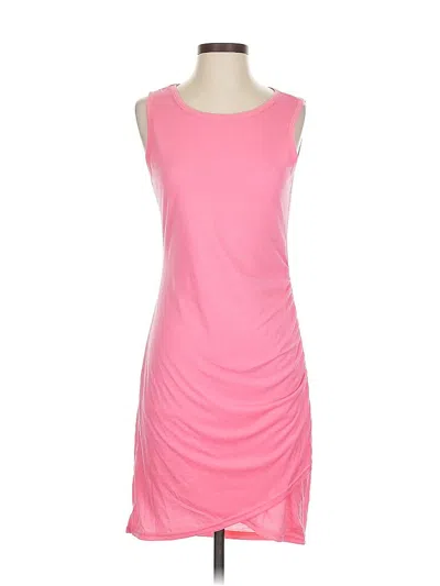Pre-owned Btfbm Casual Dress In Pink