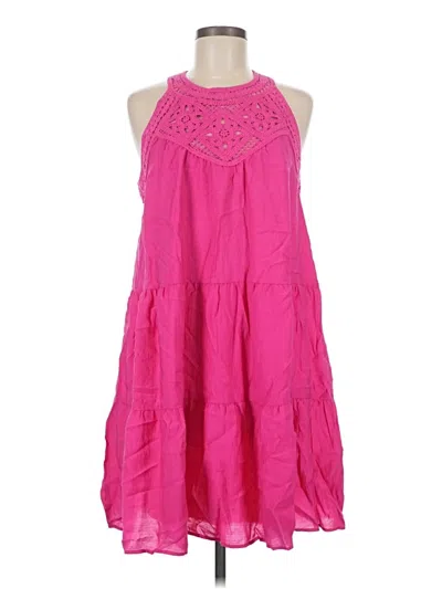 Pre-owned Btfbm Casual Dress In Pink