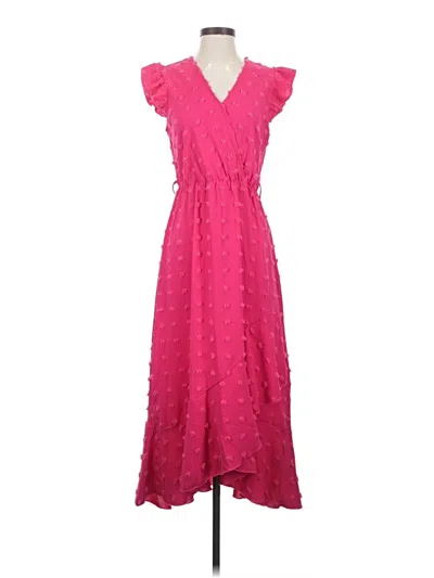 Pre-owned Btfbm Casual Dress In Pink