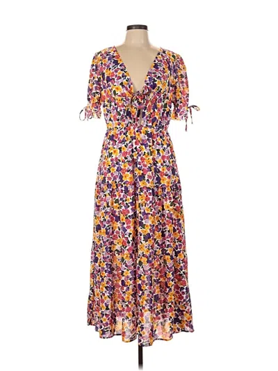 Pre-owned Btfbm Casual Dress In Purple