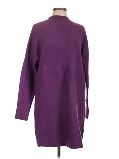 Pre-owned Btfbm Casual Dress In Purple