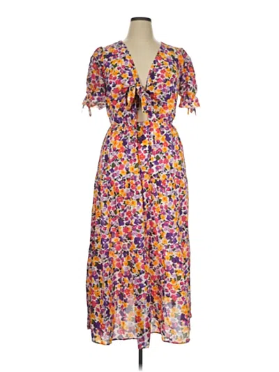 Pre-owned Btfbm Casual Dress In Purple