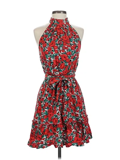 Pre-owned Btfbm Casual Dress In Red