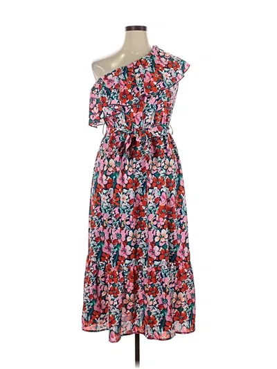 Pre-owned Btfbm Casual Dress In Red