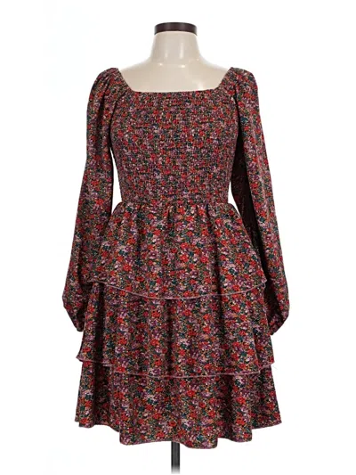 Pre-owned Btfbm Casual Dress In Red