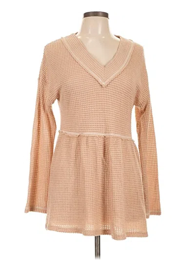Pre-owned Btfbm Casual Dress In Tan