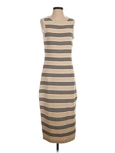 Pre-owned Btfbm Casual Dress In Tan