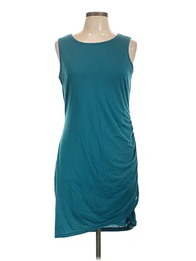 Pre-owned Btfbm Casual Dress In Teal