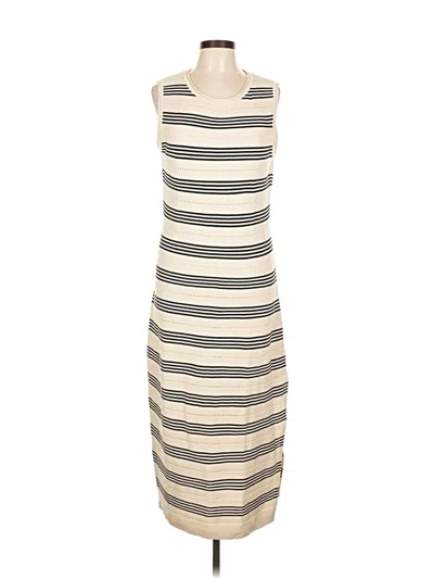 Pre-owned Btfbm Casual Dress In White