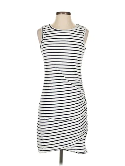 Pre-owned Btfbm Casual Dress In White