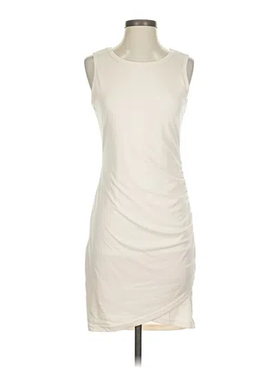 Pre-owned Btfbm Casual Dress In White