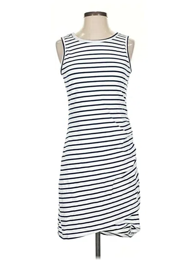 Pre-owned Btfbm Casual Dress In White