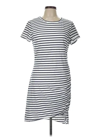 Pre-owned Btfbm Casual Dress In White