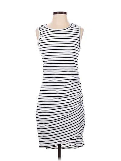 Pre-owned Btfbm Casual Dress In White