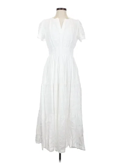 Pre-owned Btfbm Casual Dress In White