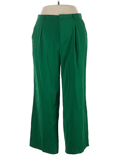 Pre-owned Btfbm Casual Pants In Green