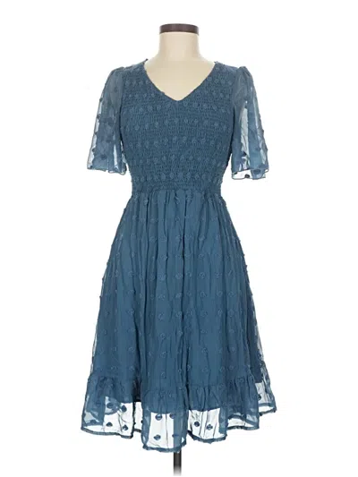 Pre-owned Btfbm Cocktail Dress In Blue