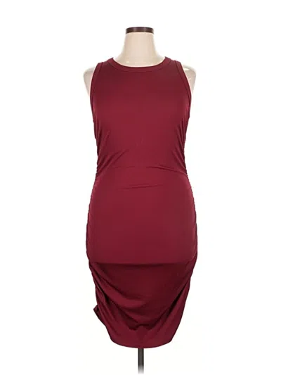 Pre-owned Btfbm Cocktail Dress In Burgundy
