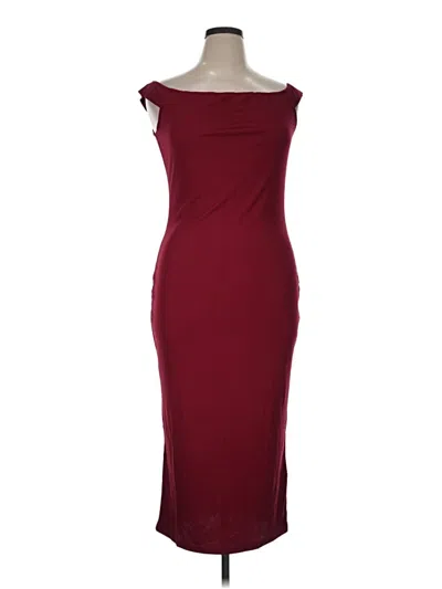 Pre-owned Btfbm Cocktail Dress In Burgundy