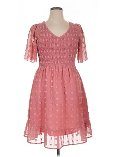 Pre-owned Btfbm Cocktail Dress In Pink