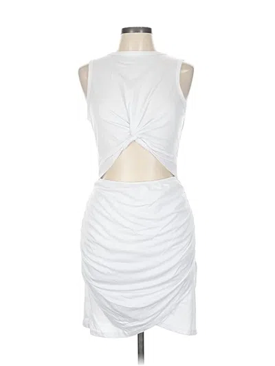 Pre-owned Btfbm Cocktail Dress In White