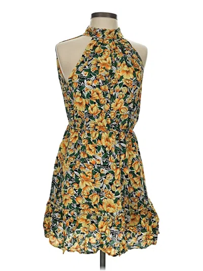 Pre-owned Btfbm Cocktail Dress In Yellow