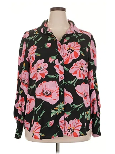 Pre-owned Btfbm Long Sleeve Blouse In Black