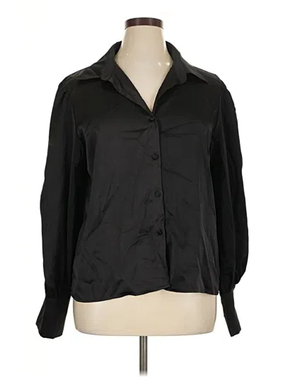 Pre-owned Btfbm Long Sleeve Blouse In Black