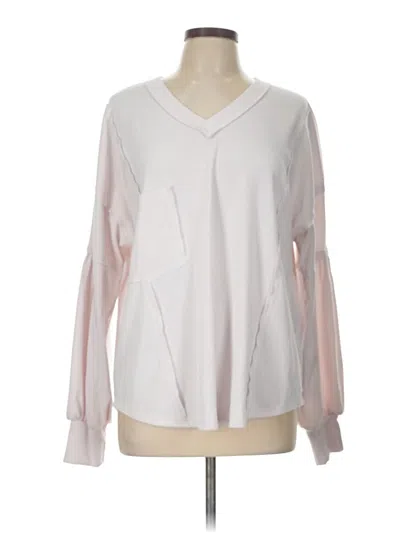 Pre-owned Btfbm Long Sleeve Blouse In Pink