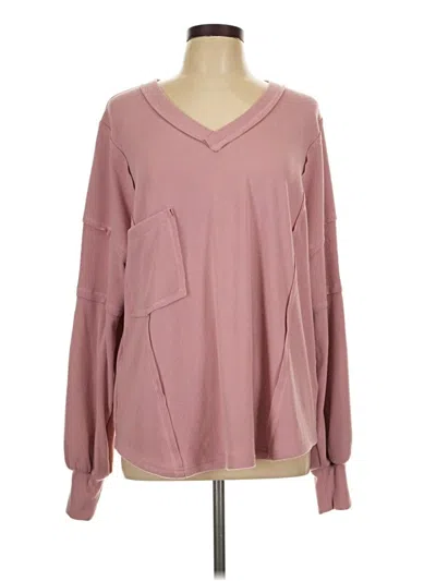 Pre-owned Btfbm Long Sleeve T-shirt In Pink