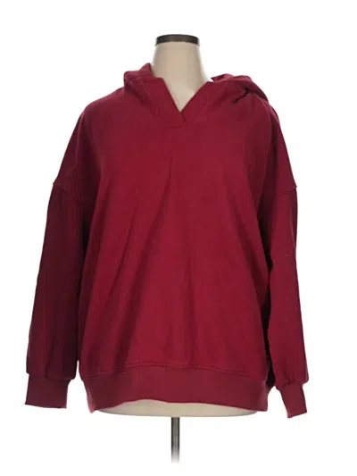 Pre-owned Btfbm Pullover Hoodie In Burgundy