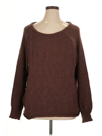 Pre-owned Btfbm Pullover Sweater In Brown