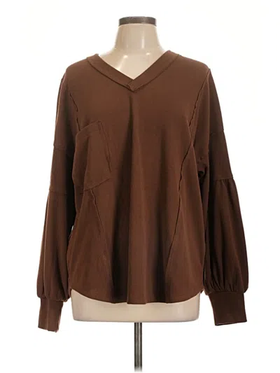 Pre-owned Btfbm Pullover Sweater In Brown