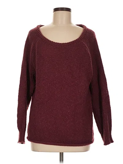 Pre-owned Btfbm Pullover Sweater In Burgundy