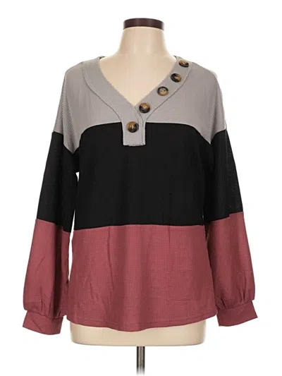 Pre-owned Btfbm Pullover Sweater In Burgundy