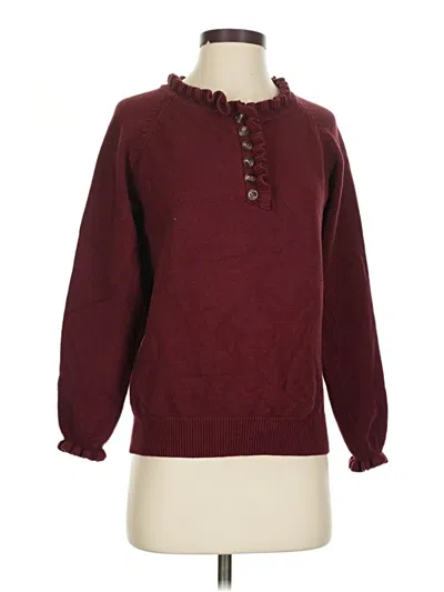 Pre-owned Btfbm Pullover Sweater In Burgundy