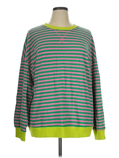 Pre-owned Btfbm Pullover Sweater In Green