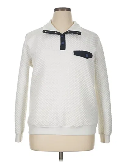 Pre-owned Btfbm Pullover Sweater In White