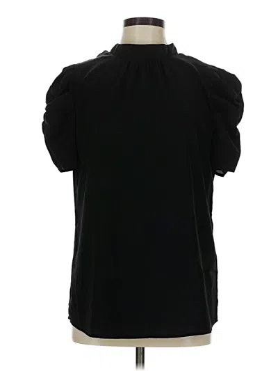 Pre-owned Btfbm Short Sleeve Blouse In Black