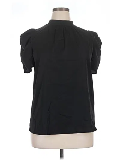 Pre-owned Btfbm Short Sleeve Blouse In Black