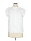 Btfbm Short Sleeve Blouse In White