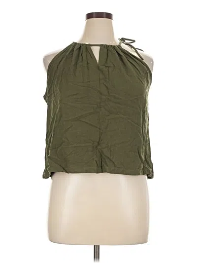 Pre-owned Btfbm Sleeveless Blouse In Green