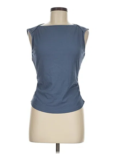 Pre-owned Btfbm Sleeveless Top Blue Boatneck Tops